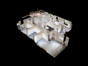 Matterport Technology: Virtual Tour Example Dollhouse View